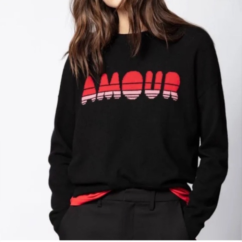 Zadig & Voltaire
Gaby Cashmere Amour Sweater